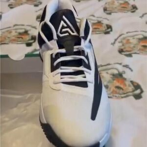 Nike White and Black Athletic Nike Sneakers